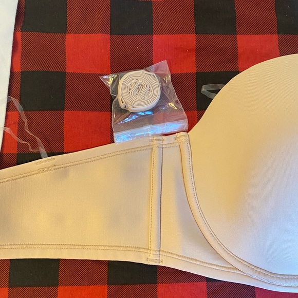 Vanity Fair strapless bra (nude) - Picture 5 of 7